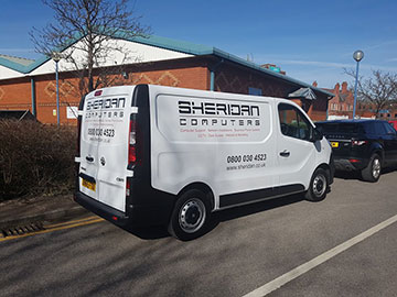 Sheridan Computers Van